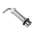 Elbow Shank Kegerator Draft Beer Faucet Accs For Beer Keg 100mm