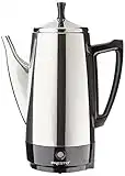 Presto 02811 12-Cup Stainless Steel Coffee Maker