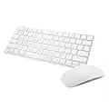 Apple Wireless Magic Keyboard 2 -MLA22LL/A withApple Magic Bluetooth Mouse 2 -MLA02LL/A (Renewed)