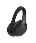 Sony WH-1000XM4 Noise Cancelling Wireless Headphones - 30 hours battery life - Over Ear style - Optimised for Alexa and the Google Assistant - with built-in mic for phone calls - Black