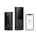 eufy Security S230 Smart Lock Touch & Wi-Fi, Fingerprint Scanner, Keyless Entry Door Lock, Smart Wi-Fi Lock, Bluetooth Electronic Deadbolt, Touchscreen Keypad, BHMA Certified, IP65 Weatherproofing