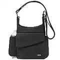 Travelon Women's Anti-Theft Classic Messenger Bag, Black, One Size