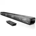 ULTIMEA Soundbar, 9 EQ/Bassi/HiFi/Dinamico, 3D Surround Sound Bar per TV, a Gamma Completa Home Theater Barra per TV Altoparlante Lavora con ARC/CEC/Ottico/AUX/USB