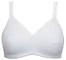 Ex-Store Soutien-gorge d'allaitement sans armature, style T-shirt - Blanc -