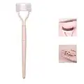 Brosse pour Cils, Peigne à Cils, Brosse à sourcils avec Couvercle de Protection, Durable Maquillage Pratique pour outils（rose）