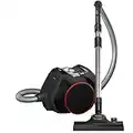 Miele Boost CX1 – Aspirateur sans sac, performant, compact et maniable avec technologie Vortex et filtre Hygiène AirClean, coloris Noir et Rouge