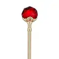 Red Scepter Wands Crystal Magic Wand for Birthday Party Prom Sceptor Apply to Adults