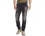 Diesel Homme Krooley-NE 0835B JoggJeans (28W, Gris)