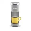 Keurig K-Mini Coffee Maker, Single Serve K-Cup Pod Coffee Brewer, 6 to 12 oz. Brew Sizes, Studio Gray