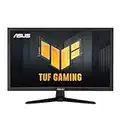 ASUS TUF Gaming 24” 1080P Monitor (VG248Q1B) - Full HD, 165Hz, Extreme Low Motion Blur, 0.5ms, FreeSync Premium, Eye Care, DisplayPort, HDMI, Shadow Boost, VESA Wall Mountable, Tilt Adjustable