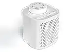 White Noise Machine, Portable Sleep Sound Machine with 6 Natural Sounds for Baby Soothing, Adult Therapy, Tinnitus Relief and Relaxation with Timer - Battery or Mains Powered