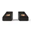 Klipsch Reference Premiere RP-500SA II Dolby Atmos Highly Versatile Surround Sound Speakers for Up-Firing Immersion, Height Speakers, or Rear Surround Speakers for Cinematic Home Theater in Black