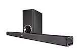 Denon DHT-S316 Soundbar with Subwoofer, Bluetooth Sound Bar for Surround Sound System, Dolby Digital, DTS Decoding, Dialogue Enhancer, HDMI ARC, Wall Mountable, Music Streaming, Including HDMI Cable