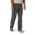 Wrangler Authentics Men's Twill Relaxed Fit Cargo Pant, Olive Drab, 32W x 32L