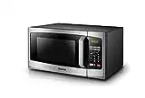 TOSHIBA ML- EM25P(SS) Compact Microwave with Sound on/Off Option, 0.9 Cu.ft, Stainless Steel, EM925A5A-SS