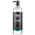 XESSO Water-Based Lube 32 fl oz, All Nature Without Glycerin & Parabens, Slippery Massage Gel for Women, Men, Couples. Made in US & Discreet Package