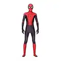 GUOHANG Enfants Adulte Superhero Spiderman Homecoming Halloween Carnaval Spider-Man Costume de Film Props Cosplay Costume, Spandex/Lycra,Spiderman 8,180CM~190CM