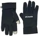 Columbia Womens Omni-Heat Touch Glove Liner, Black, Large US