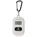 Verbalise Talking 5 Alarm Medication Reminder Keychain, White