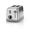 Cuisinart 2-Schlitz CPT160E Style Collection 2-Schlitz-Toaster, Edelstahl, gebürstetes Edelstahl