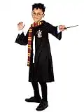 HARRY POTTER Costumi Vestito per Ragazzi Nero 7-8 anni