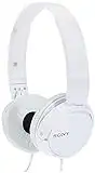 Sony Mdr-Zx110 - Cuffie On-Ear, Bianco, Cablato