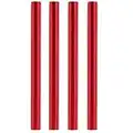 TRIWONDER 4 o 10 Pezzi Tubi di Riparazione per Bacchette di Tenda con Diametro 7,9-8,5 mm, Ultraleggere Aste di Aggiustatura in Lega di Alluminio per Tenda da Campeggio (Rosso - 4 Pezzi)