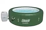 Coleman SaluSpa Inflatable Hot Tub Spa | Portable Hot Tub with Heated Water System and 140 Bubble Jets | Fits Up to 4 People