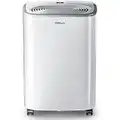 Cosi Home 12L/Day Dehumidifier - Low Energy Compressor Dehumidifier with 2.5L Water Tank for Damp, Mould, Condensation - Moisture Remover for Home, Kitchen, Bathroom, Office, Garage