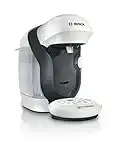 BOSCH máquina multibebida TASSIMO STYLE, TAS1104, hasta 70 bebidas, OneTouch, servicio individual, tamaño compacto, INTELLIBREW, blanco