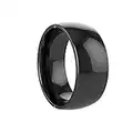 ZYZM R4 Smart Ring Multifunctional Lord of The Rings is Compatible with iOS and Android No Need to Recharge Waterproof and dustproof IC/ID Card (12#)