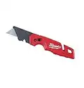 Milwaukee FASTBACK Flip Folding Utility Knife with Blade Storage Wire Stipper Belt Clip