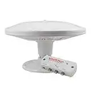 Vision Plus Status 350 Omni-Directional Digital TV Antenna and VP2 Amplifier Latest Model Mobile Television Aerial Perfect for Caravans Boats Motorhomes (350-10m)