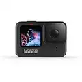 GoPro HERO9 Black - Waterproof Action Camera with Front LCD and Touch Rear Screens, 5K Ultra HD Video, 20MP Photos, 1080p Live Streaming, Webcam, Stabilization (Renewed)
