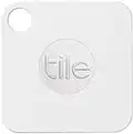 Tile Mate (2016) - 1 Pack - Bluetooth Tracker, Keys Finder and Item Locator for Keys, Bags and More; Water Resistant - Non-Retail Packaging