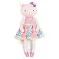 B. Softies – Muñeco de Peluche – muñeca de Gato – Animal de Peluche para bebés, niños pequeños, niños – Juguete Lavable – 18 Meses + – Tippy Toes - Cali Cat