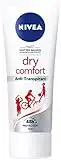 NIVEA Dry Comfort Deo Creme (75 ml), Antitranspirant für jede Alltagssituation, Deodorant mit 48h Schutz