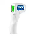 Easy@Home Infrared Thermometer Digital for Adults and Kids Forehead Non-Contact 3 in 1 Thermometer, Three Color Backlit Display Instant Reading Temperature of Baby, Kid and Adult, Co-Branding JXB-178