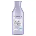 Redken Blondage High Bright Shampoo  | Brightens and Lightens Color-Treated and Natural Blonde Hair Instantly | Infused with Vitamin C | 10.1 Fl Oz