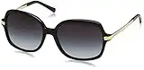 Michael Kors Damen Adrianna Ii 316011 57 Sonnenbrille, Schwarz (Black/Light Grey Gradient), One Size