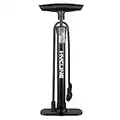 Hycline Bike Pump,Bicycle Floor Pump,With Presta & Schrader Valves For Bike Tyre,Ball,Air Cushion-Black…