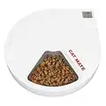 Cat Mate C500 Automatic Pet Feeder Cat or Small Dog Bowl with Digital Timer For Wet or Dry Pet Food, 5 Meal Carousel, up to 330g in each, with Twin Ice Packs for Food Freshness