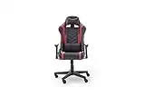 Robas Lund DX Racer Sport OK 132 Gaming Stuhl Bürostuhl Schreibtischstuhl mit Wippfunktion Gamer Stuhl Höhenverstellbarer Drehstuhl PC Stuhl Ergonomischer Chefsessel, schwarz-rot