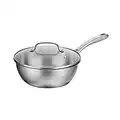 Cuisinart Saucenpfanne mit Deckel, 3 Quart Kochpfanne, Edelstahl, 8335-24