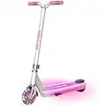 Gotrax Scout Electric Scooter for Kids Ages 4-7, Max 4.8Km Range and 9.6km/h Speed, 5" Flash Front Wheel and Unique Pedal Light, UL2272 Certified Aprroved Electric Kick Scooter for Boys Girls Pink