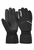 Reusch Damen Fingerhandschuh Marisa mit Langer Stulpe Black/White, 8