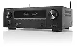 Denon AVR-X1700H 7.2 Channel AV Receiver - 80W/Channel (2021 Model), Advanced 8K HDMI Video w/eARC, Full 3D Audio - Dolby Atmos, DTS:X, Wireless Streaming, Built-in HEOS, Amazon Alexa Voice Control