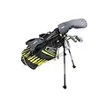 U.S. Kids Golf SCHL?gersatz Ultralight 2020 100-168cm K?rpergr??e I 3-13 Jahren 4 SCHL?ger - 42" - 107-115cm Gelb/Grau Rechts