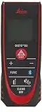 Leica 838725 DISTO D2 New 330ft Laser Distance Measure with Bluetooth 4.0, Black/Red, 1.7 x 1 x 4.6 inches