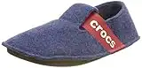 Crocs Classic Slipper K, Zapatillas de estar por casa, Unisex Niños, Azul (Cerulean Blue), 25-26 EU